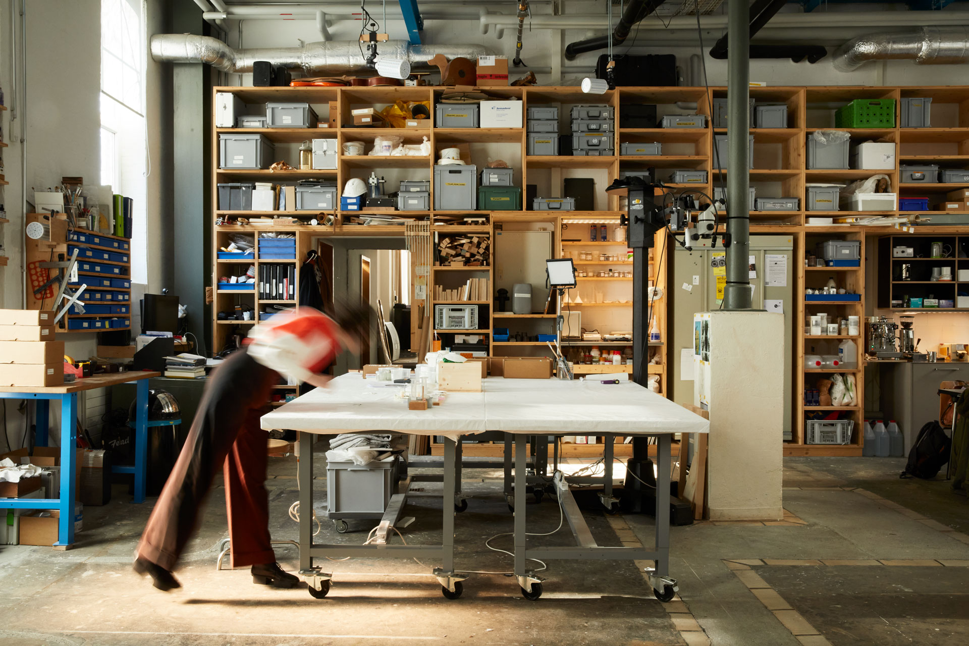 Hoess Conservation, Studioansicht